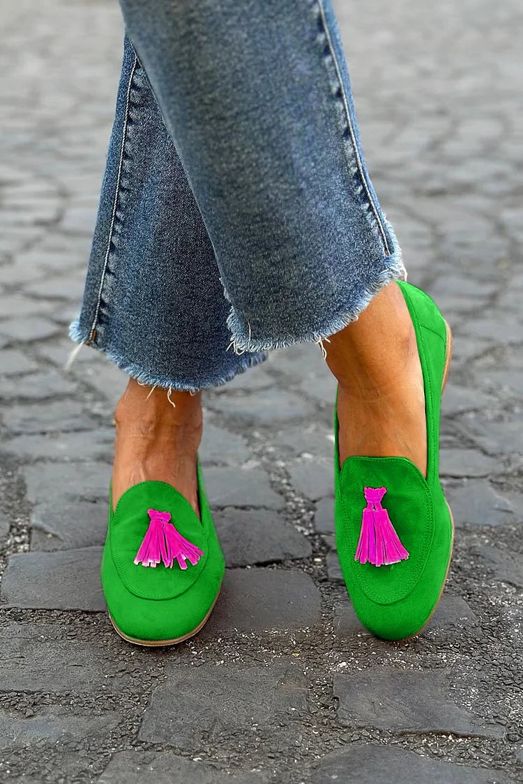 Loafers til kvinder | Frynse accent