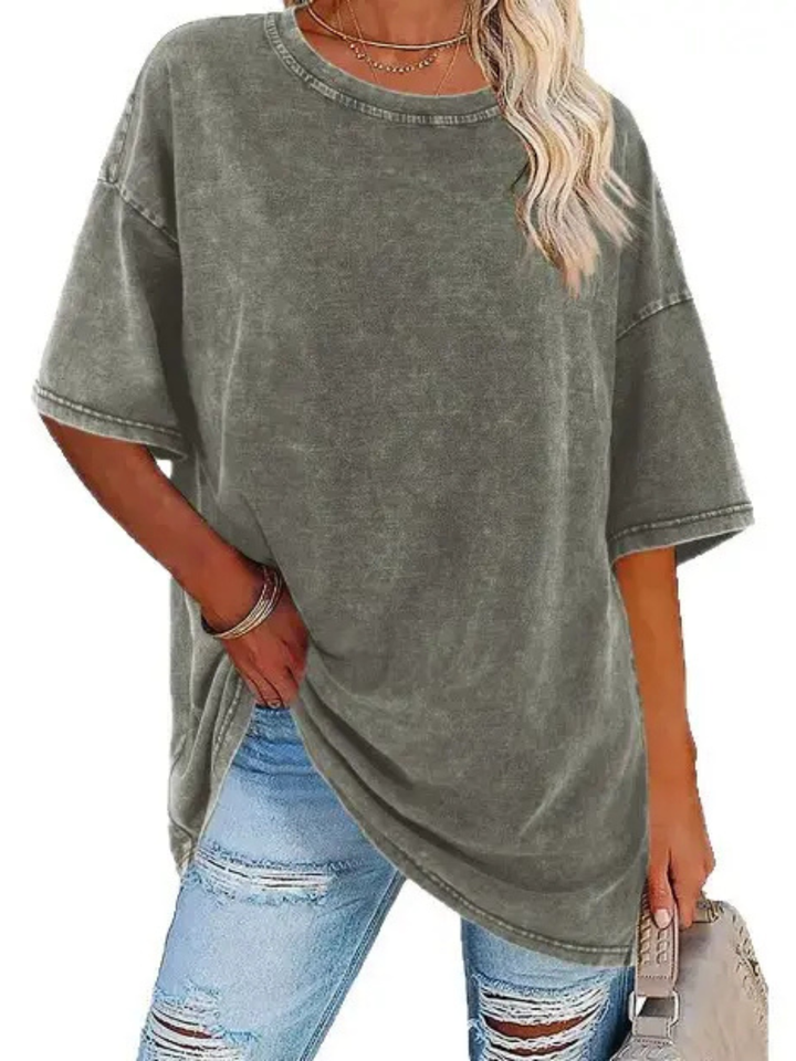 Kvinders T-Shirt | Oversized Vintage Vask