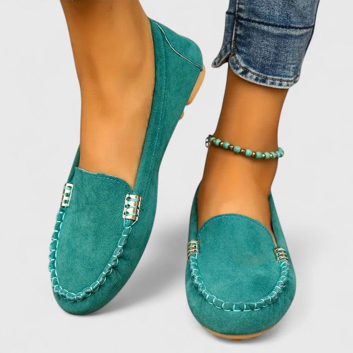 Kvinders Komfortable Loafers | Ortopædisk Polstret Elegant
