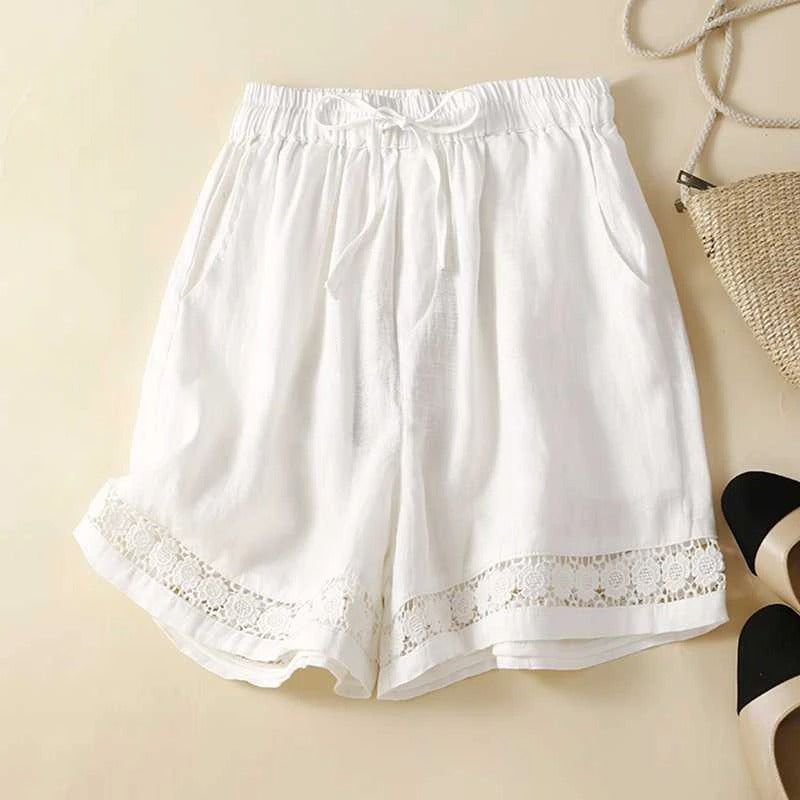 Kvinders Shorts | Elastisk Talje Trim