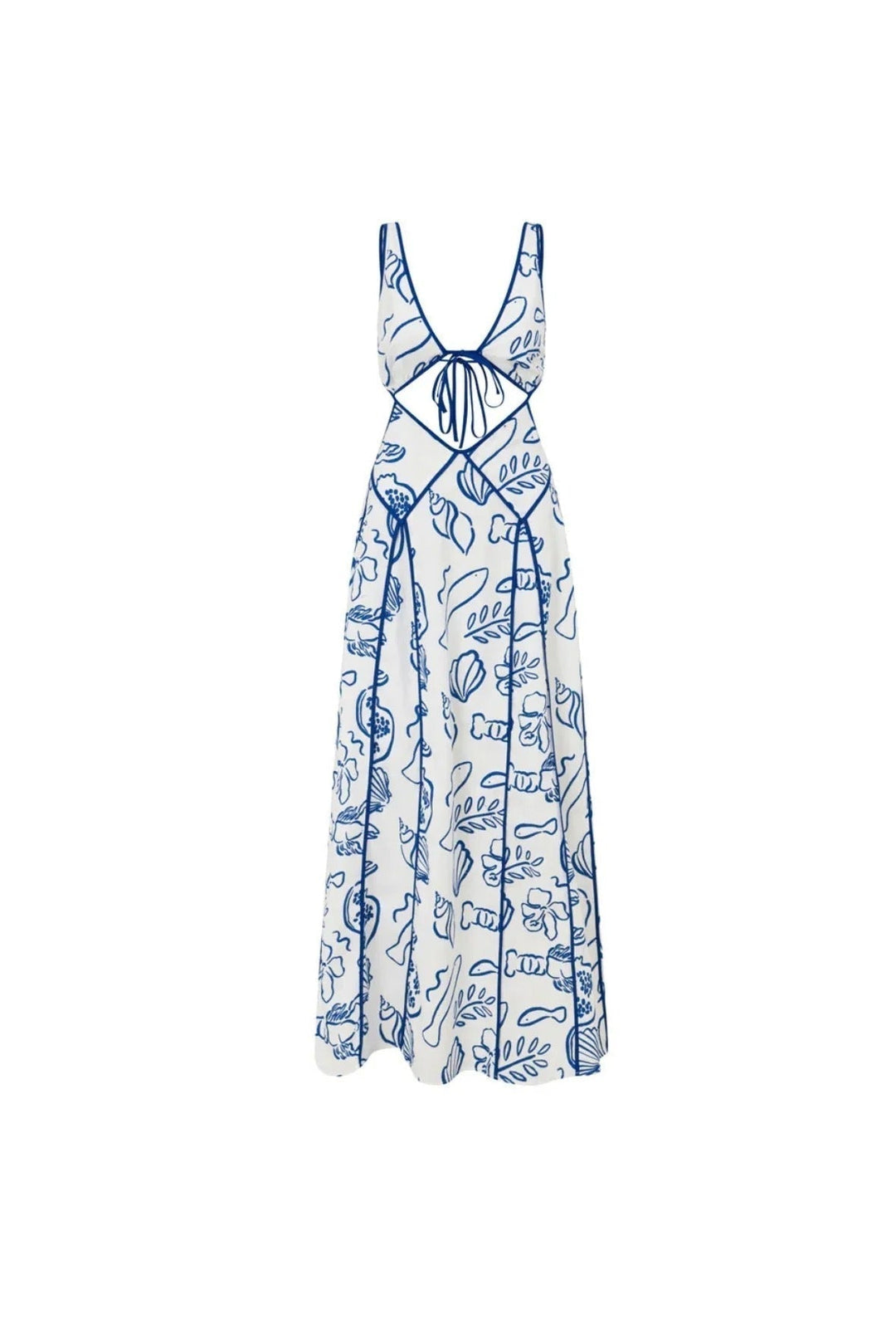 Kvinders Maxi Sommerkjole | Ferie