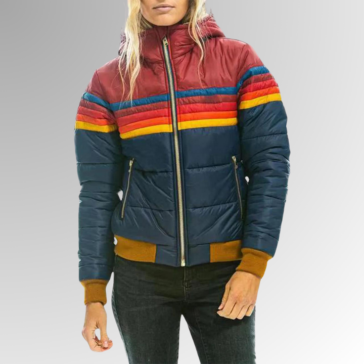 Damejakke | Vatteret Puffer Stil