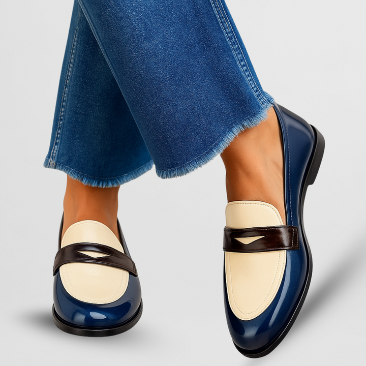 Loafers til kvinder | To-tone Slip On