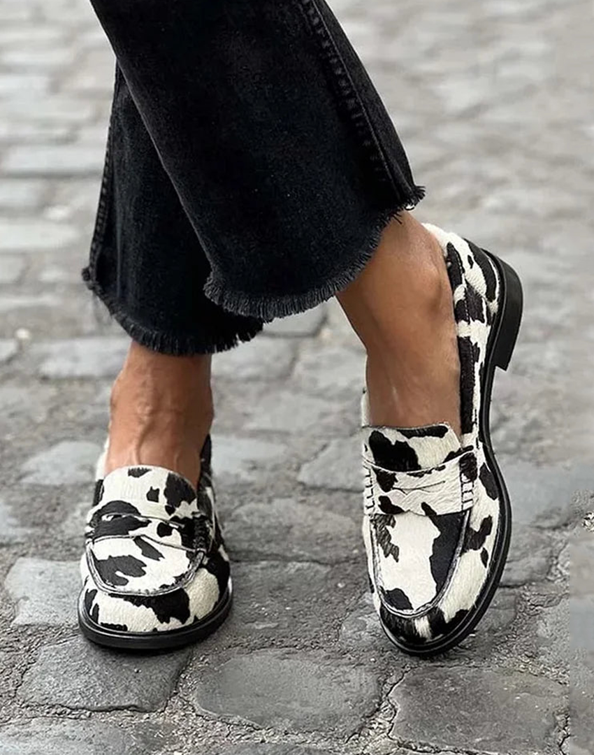 Loafers til kvinder | Mønstret slip-on
