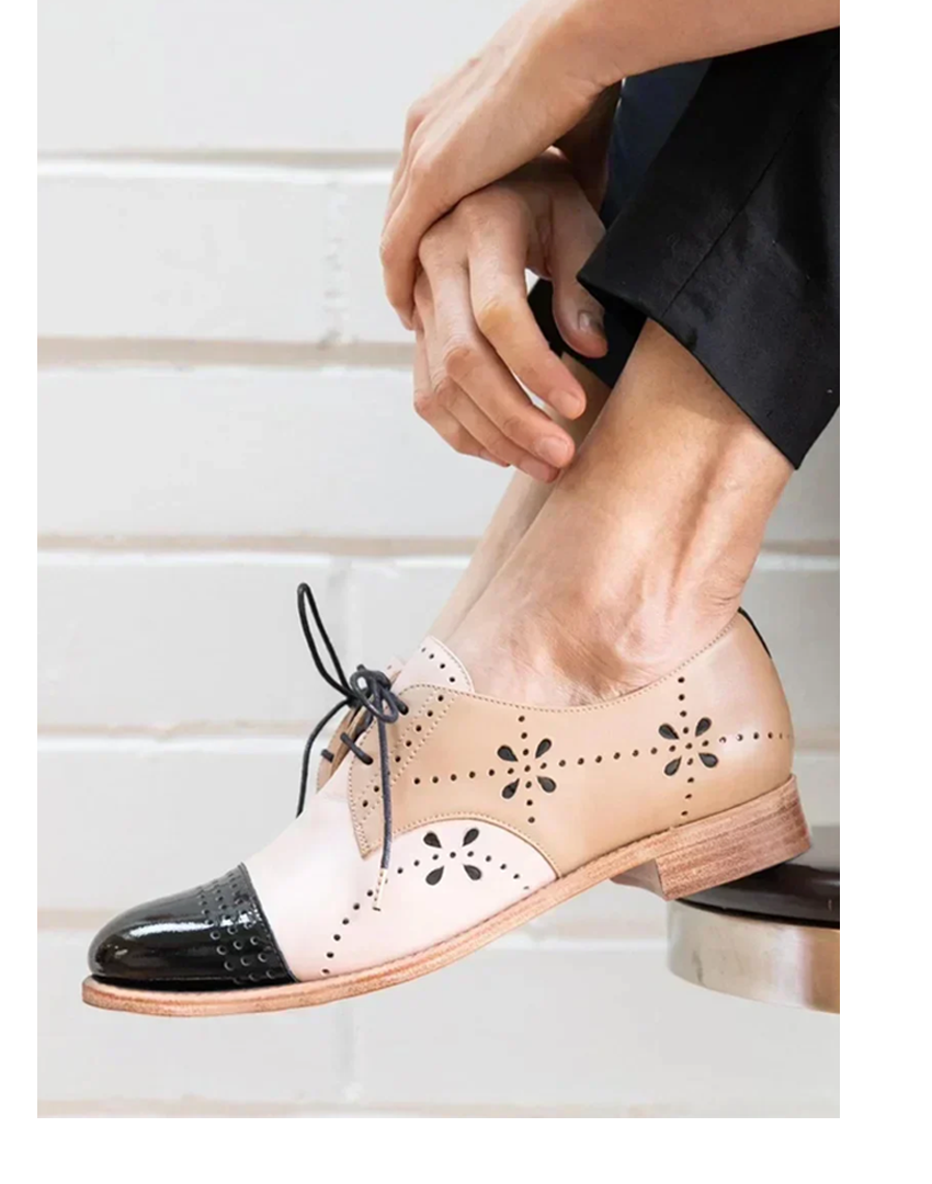 Loafers til kvinder | Snørebånd lukning med lukket tå