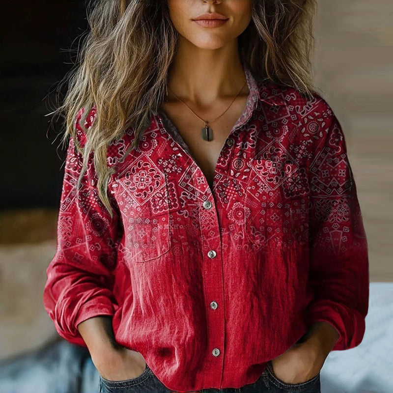 Kvinders Bluse | Bohemian Vintage