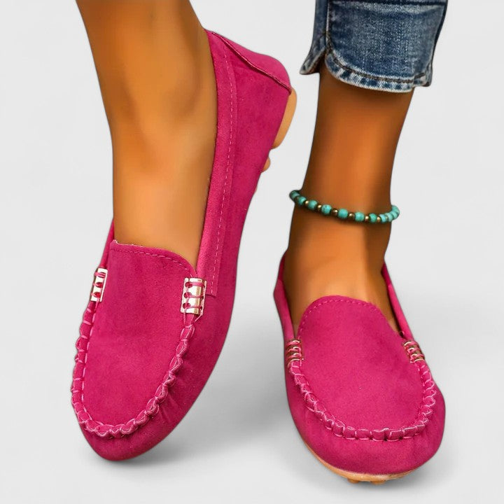 Kvinders Komfortable Loafers | Ortopædisk Polstret Elegant