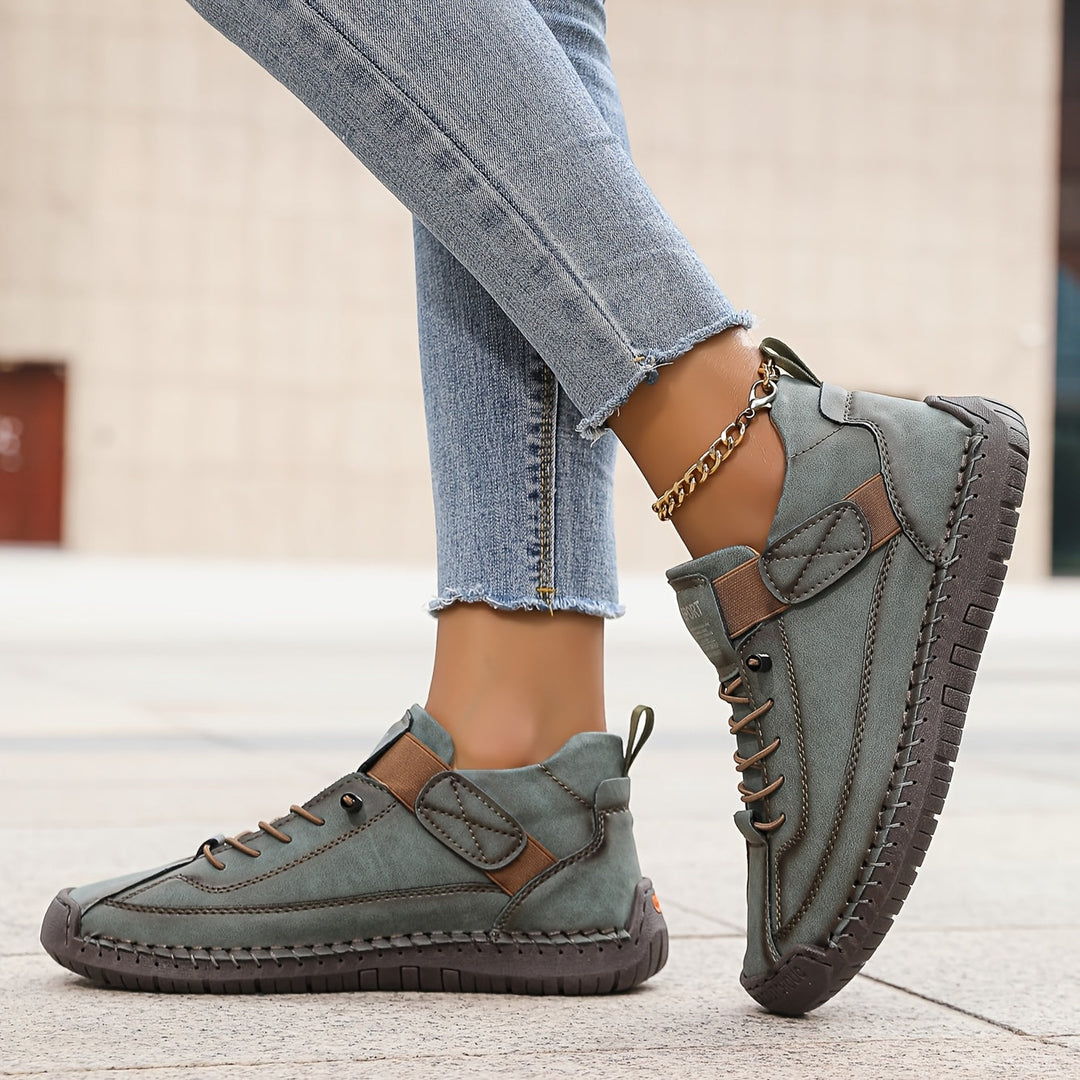 Sneakers til kvinder | Lavskåret snørebåndsdesign