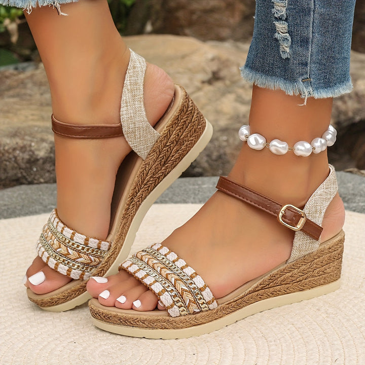 Kvindernes Wedge Sandaler | Polstret Platform