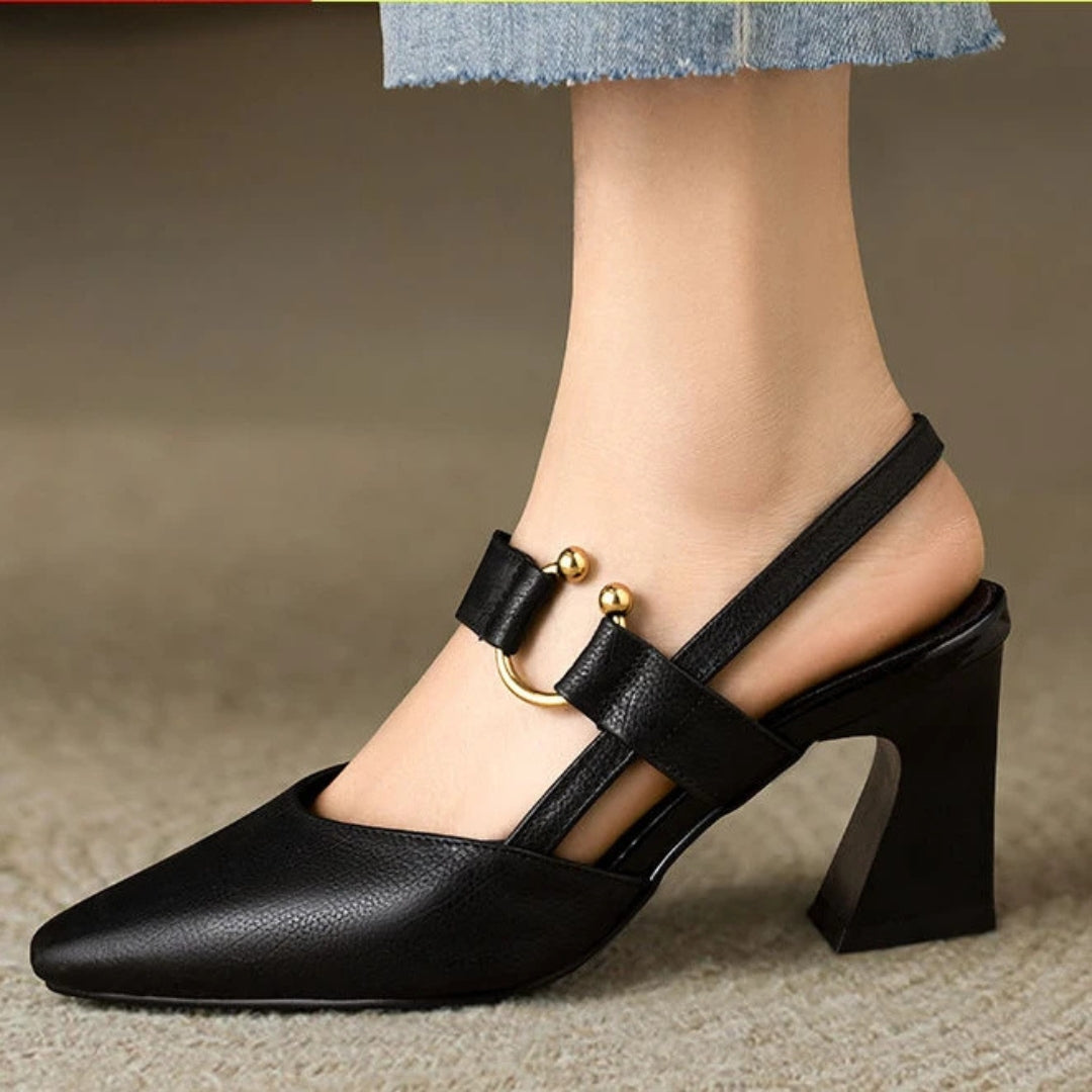 Mary Jane Sko Til Kvinder | Slingback Lukket Tå
