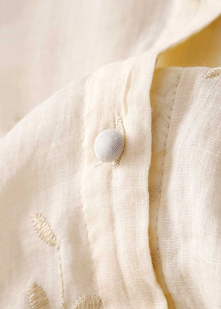 Kvinders Bluse | Broderede Detaljer