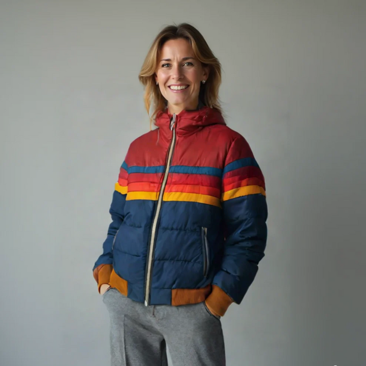 Damejakke | Vatteret Puffer Stil