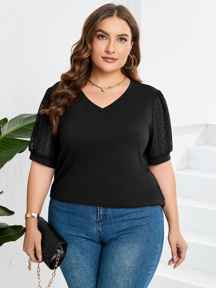 Kvinders Bluse | V-Formet Udsnit