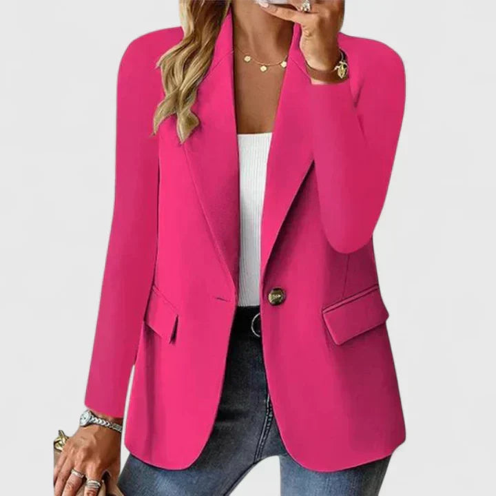 Dame Blazer | Slåkrave Enkelt Knap