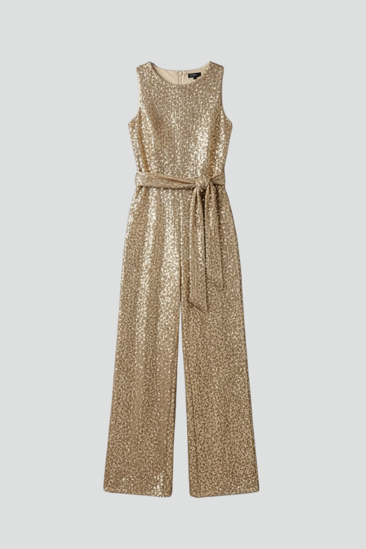 Dame Jumpsuit med Bred Ben | Uden Ærmer