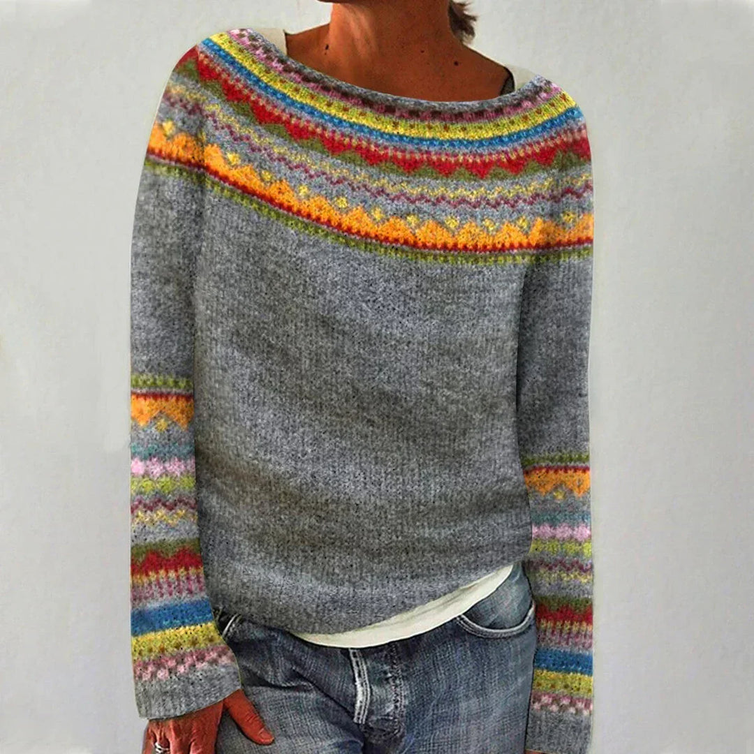 Kvinders Sweater | Bred Uddybning og Mønster