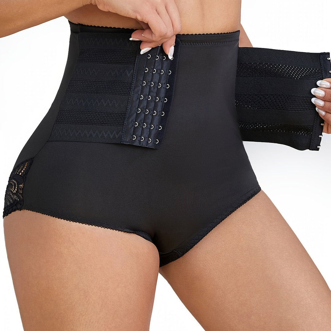 Shapewear til kvinder | Høj talje med hægte-lukning trusser