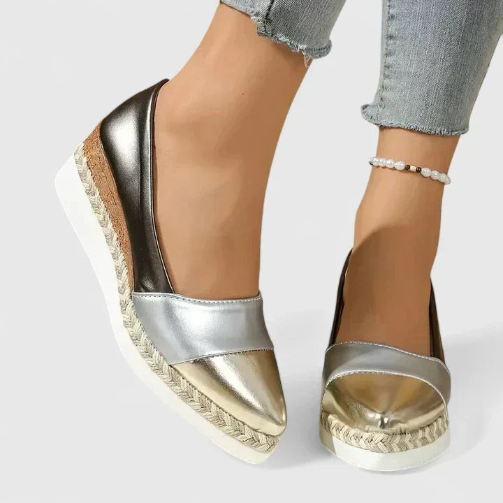 Sandaler Til Kvinder | Lukket Tå Slip-On Wedge