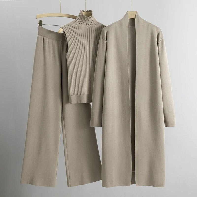 Kvinders Tre-dels Sæt | Matchende Outfit Med Lagdelte Elementer