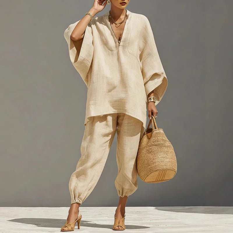 Kvinders To-Delt Sæt | Casual Co-Ord