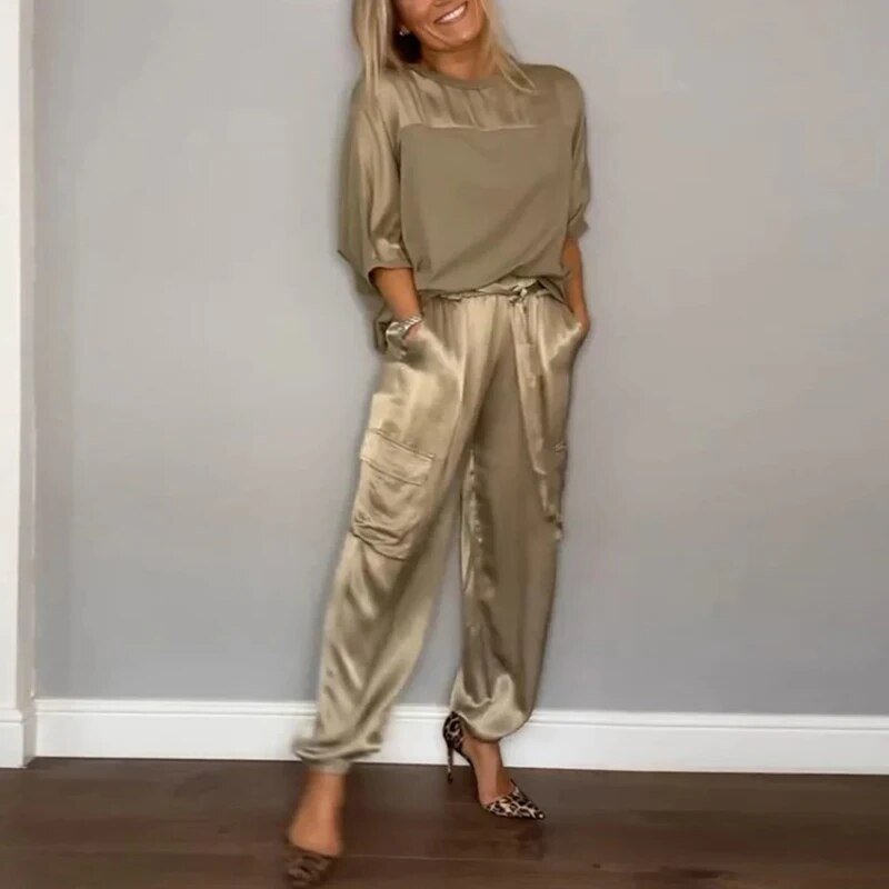 Dame Outfit Sæt | Utility Pocket Bukser