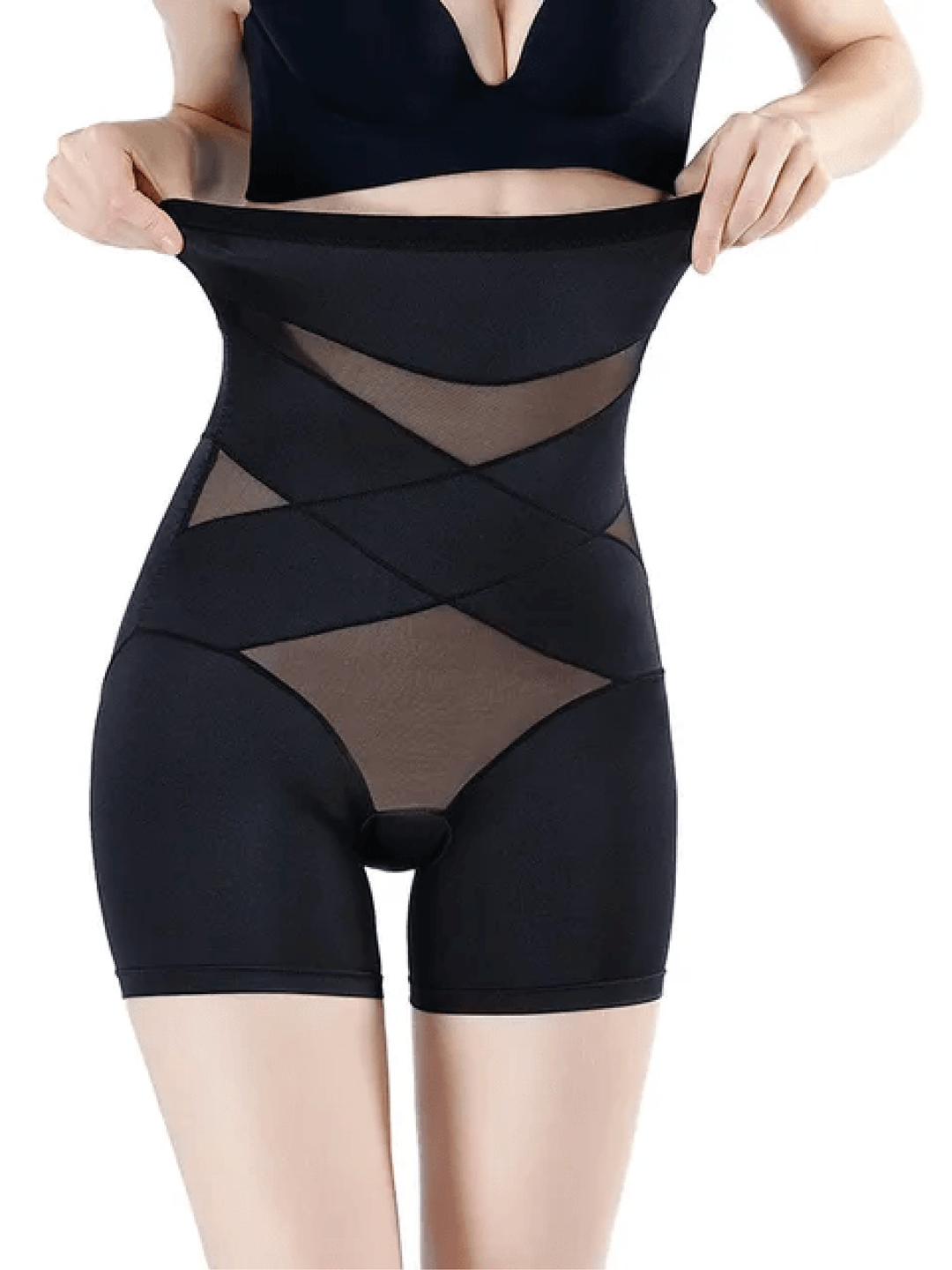 Kvinders Shapewear | Høj Talje Forlænget Benlængde