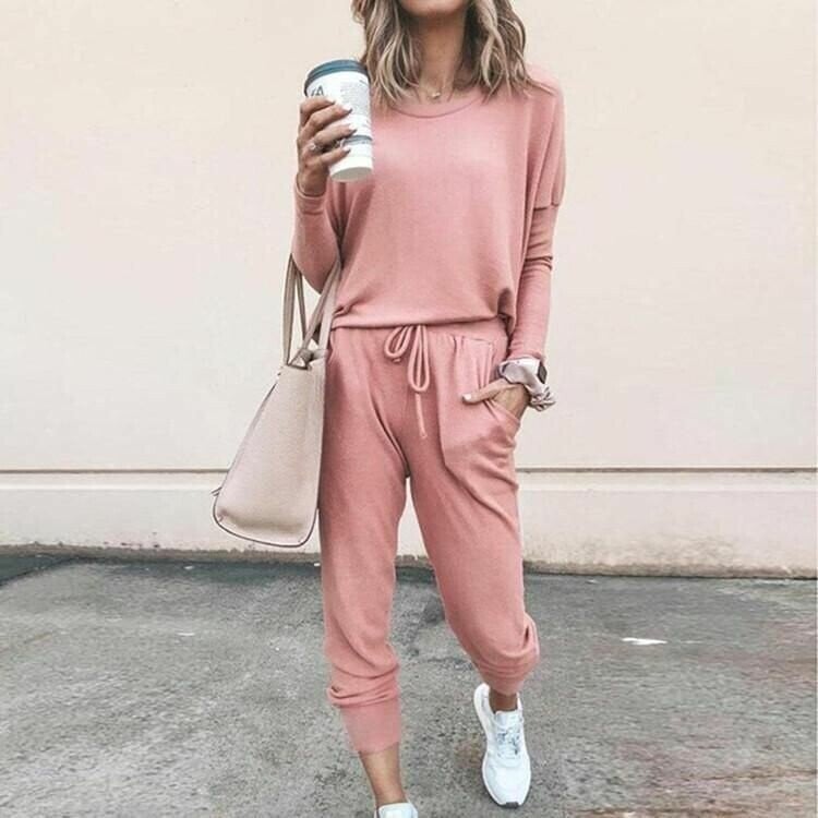 Kvinders To-dels Sæt | Jogger-stil Bukser