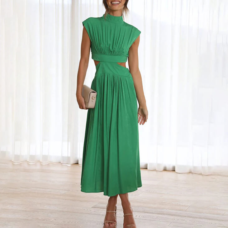 Kvinders Kjole | Cut Out Maxi